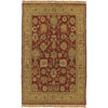 Subiaco Traditional Tan/Maroon Area Rug