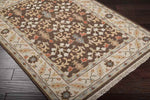 Haxby Traditional Brown Area Rug