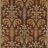 Haxby Traditional Brown Area Rug