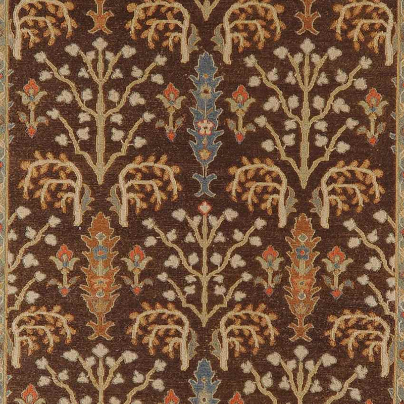 Haxby Traditional Brown Area Rug