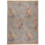 Swainsboro Traditional Gray Blue Area Rug