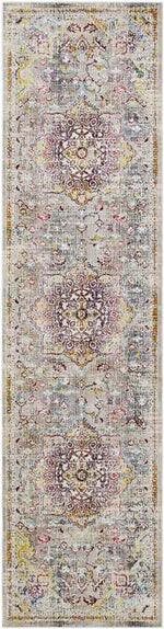 Bury Traditional White Area Rug