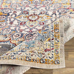Bury Traditional White Area Rug