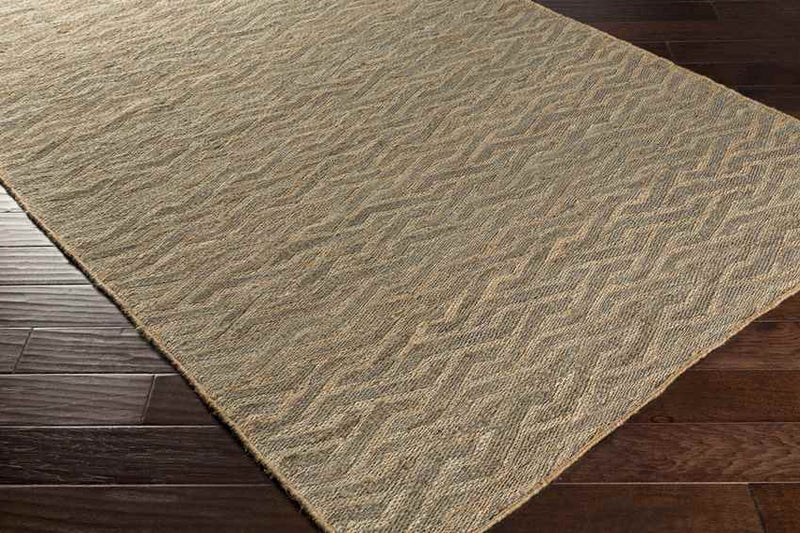 Temple Global Blue/Beige Area Rug
