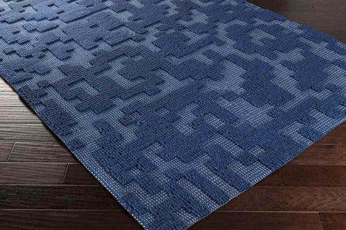 Traskwood Modern Navy Area Rug