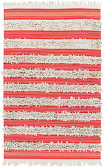 Treutlen Modern Bright Pink/Rose Area Rug