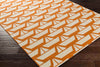 Tuscumbia Modern Orange/Beige Area Rug