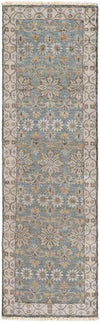 Vallejo Traditional Teal/Charcoal Area Rug