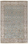 Vallejo Traditional Teal/Charcoal Area Rug