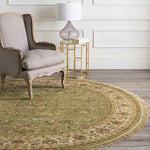 Volusia Traditional Olive Area Rug