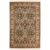 Wabbaseka Traditional Tan Area Rug