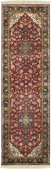 Waldron Traditional Red/Beige Area Rug