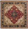 Waldron Traditional Red/Beige Area Rug