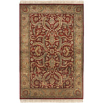 Walsh Traditional Red/Brown Area Rug