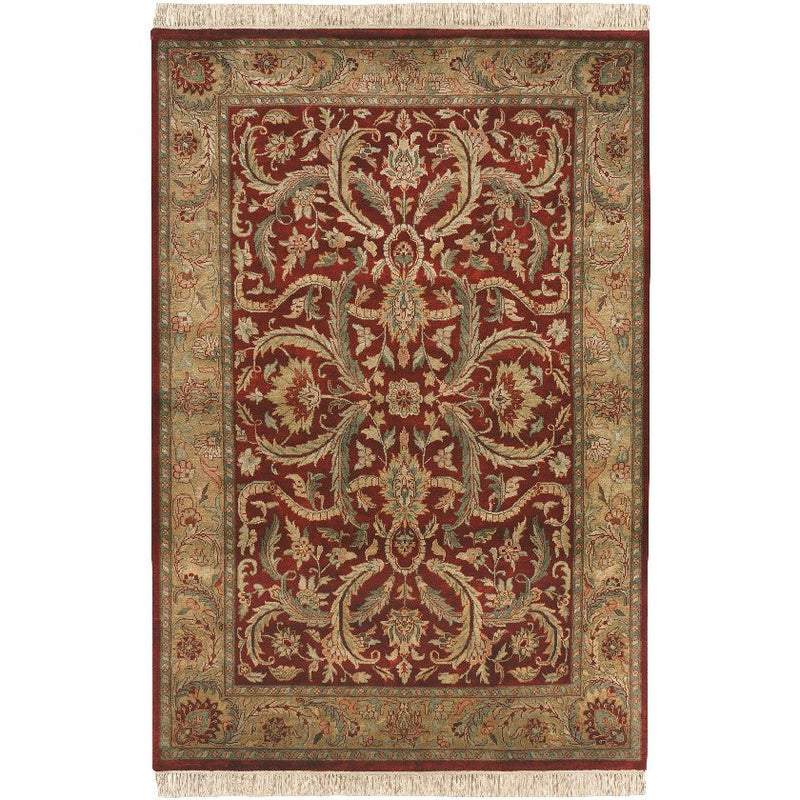 Walsh Traditional Red/Brown Area Rug
