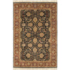 Walthourville Traditional Red/Green/Black Area Rug