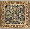 Ward Traditional Red/Green/Burgundy Area Rug