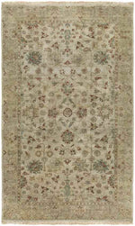 Waterbury Traditional Dark Beige Area Rug