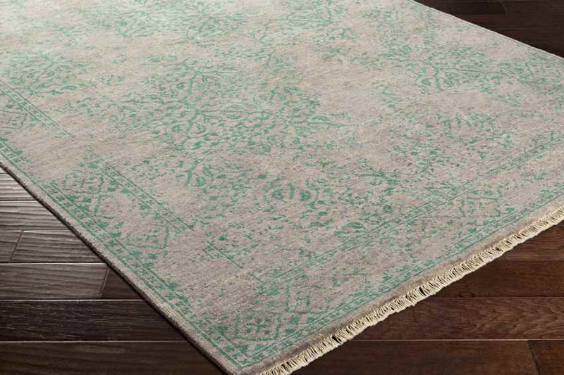 Wellton Traditional Emerald Area Rug