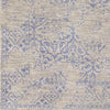 Wellton Traditional Medium Gray/Dark Blue Area Rug