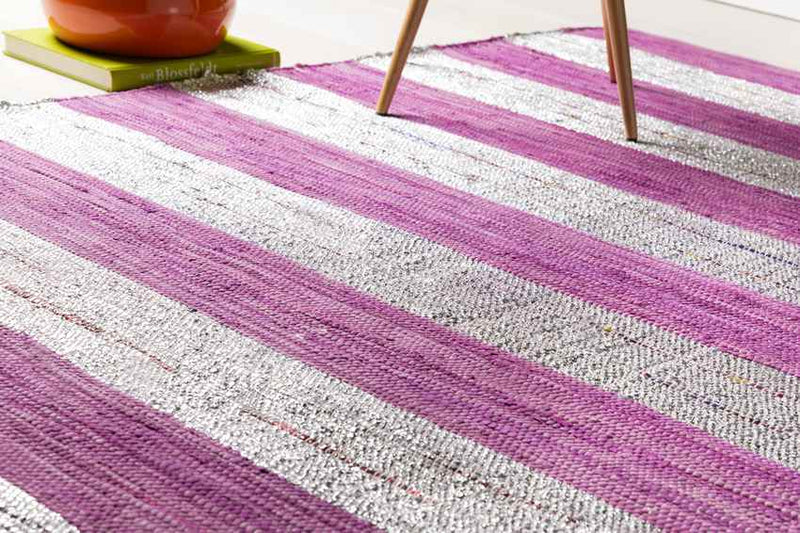 Wilmington Modern Fuschia/Khaki Area Rug