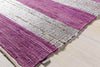 Wilmington Modern Fuschia/Khaki Area Rug