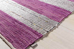 Wilmington Modern Fuschia/Khaki Area Rug