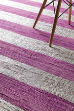 Wilmington Modern Fuschia/Khaki Area Rug