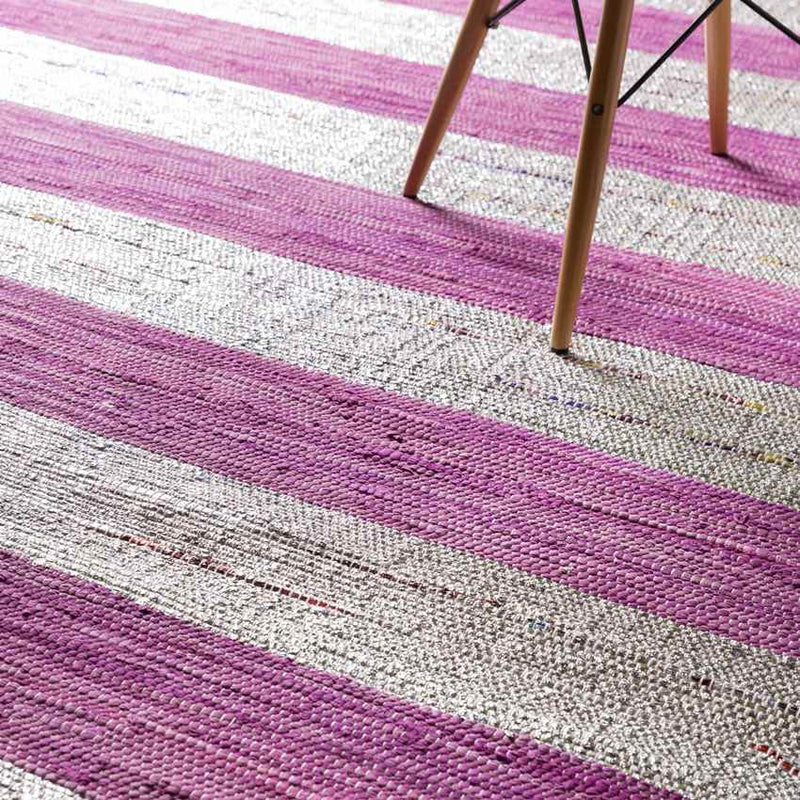 Wilmington Modern Fuschia/Khaki Area Rug