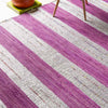 Wilmington Modern Fuschia/Khaki Area Rug