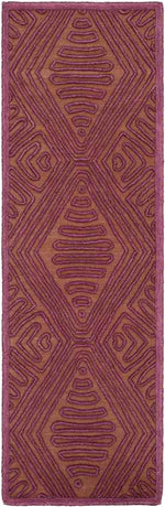 Winchester Modern Purple/Beige Area Rug