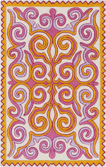 Winfield Global Orange Area Rug