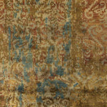 Woodlake Modern Tan/Burnt Orange Area Rug