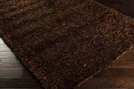 Corby Shag and Texture Clay Area Rug