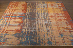 Cotgrave Modern Rust Area Rug