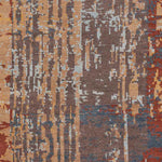 Cotgrave Modern Rust Area Rug