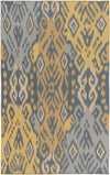 Banner Global Teal/Gold Area Rug
