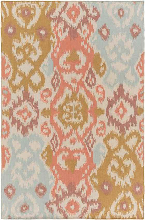 Barrington Global Coral/Mocha Area Rug