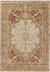 Gladstone Traditional Camel/Burnt Orange Area Rug