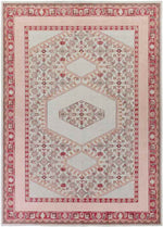 Scafati Traditional Sea Foam Area Rug