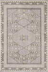 Scafati Traditional Charcoal Area Rug
