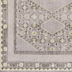 Scafati Traditional Charcoal Area Rug