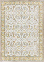 Treherne Traditional Beige/Blue Area Rug