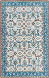 Treherne Traditional Blue Area Rug
