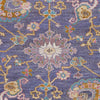 Crawley Traditional Dark Purple/Mauve Area Rug