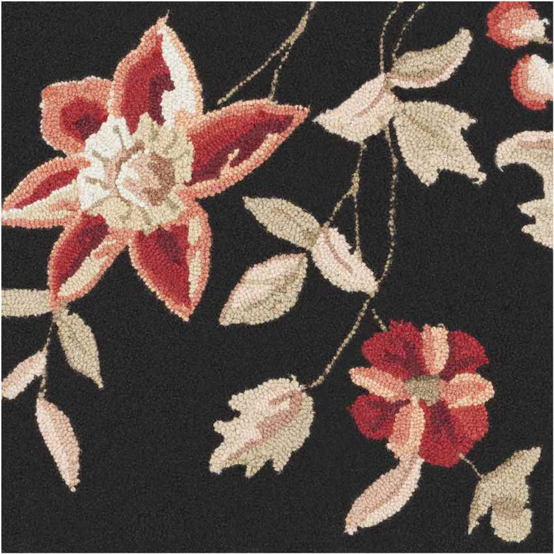 Elland Cottage Black Area Rug