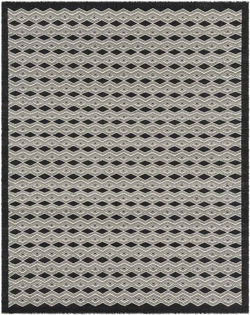 Fazeley Global Black Area Rug