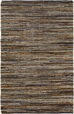 Garstang Rustic Dark Brown Area Rug