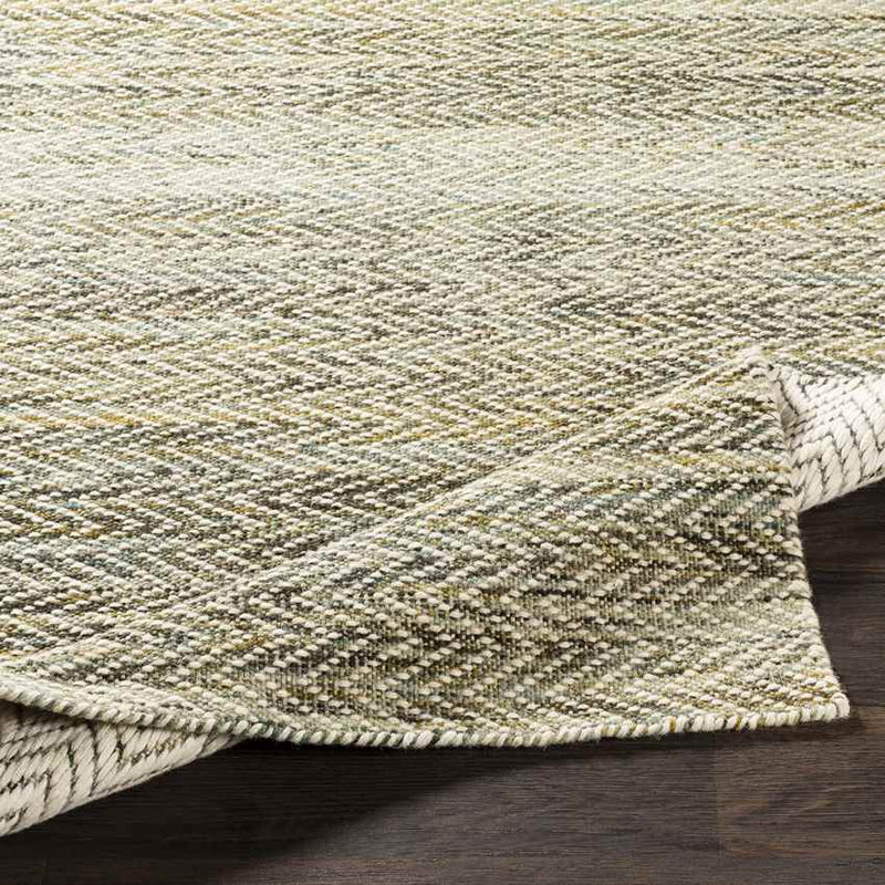 Gateshead Modern Dark Green Area Rug