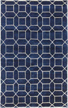 Hadleigh Modern Navy/Ivory Area Rug